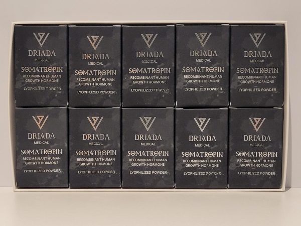 (Growth Hormone) Somatropin – 100 iu – Driada – exp. 2028 (incl. bac water) (shipped from Spain)