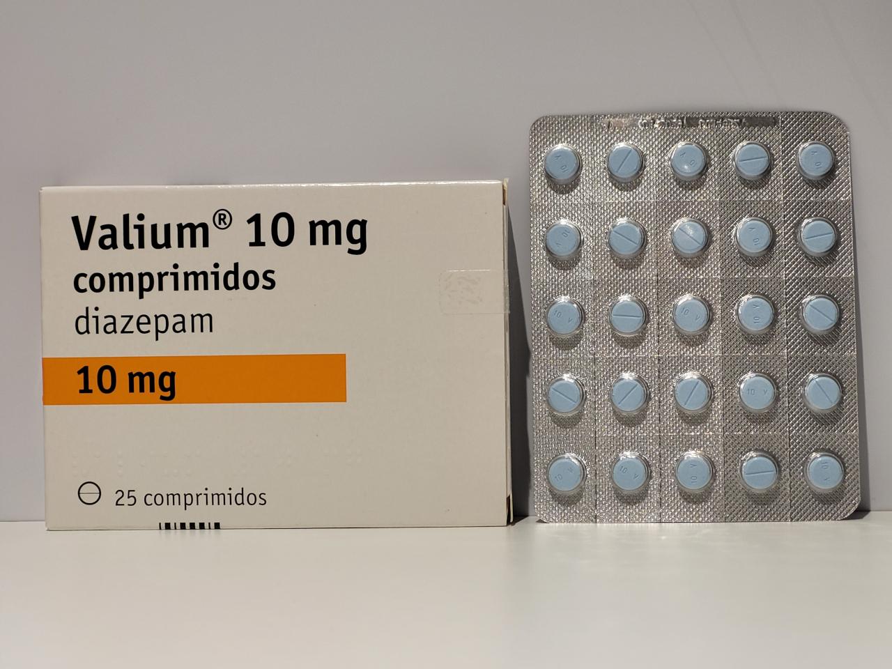 Diazepam – 25 tb/10 mg – Atnahs Pharma – exp. 03/2029 (shipped from Spain) - out of stock