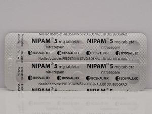 Nitrazepam - 50 tb/5 mg - Bosnalijek - exp. 10/2022 (shipped from Spain)