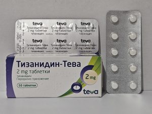 Tizanidine – 50 tb/2 mg – Teva – exp. 06/2028 (shipped from Spain)