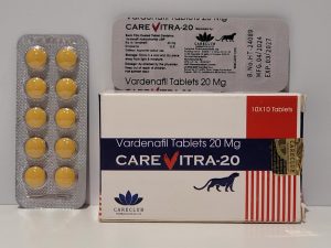 Vardenafil – 10 tb/20 mg – Careclub – exp. 03/2027 (shipped from Spain)