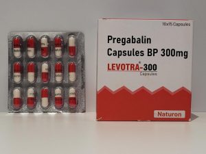 Pregabalin – 15 capsules/300 mg – Naturon – exp. 2028 (shipped from Spain)