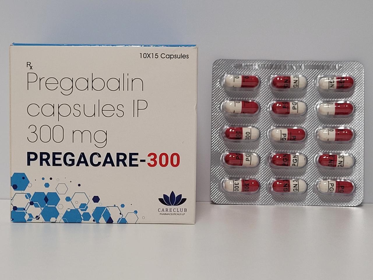 Pregabalin – 15 capsules/300 mg – Careclub – exp. 2028 (shipped from Spain)