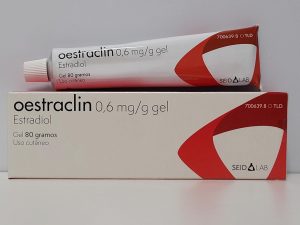 Estrogen gel - 80 grams (0.6 mg/gram) - Seid Lab - exp. 2028 (shipped from Spain)