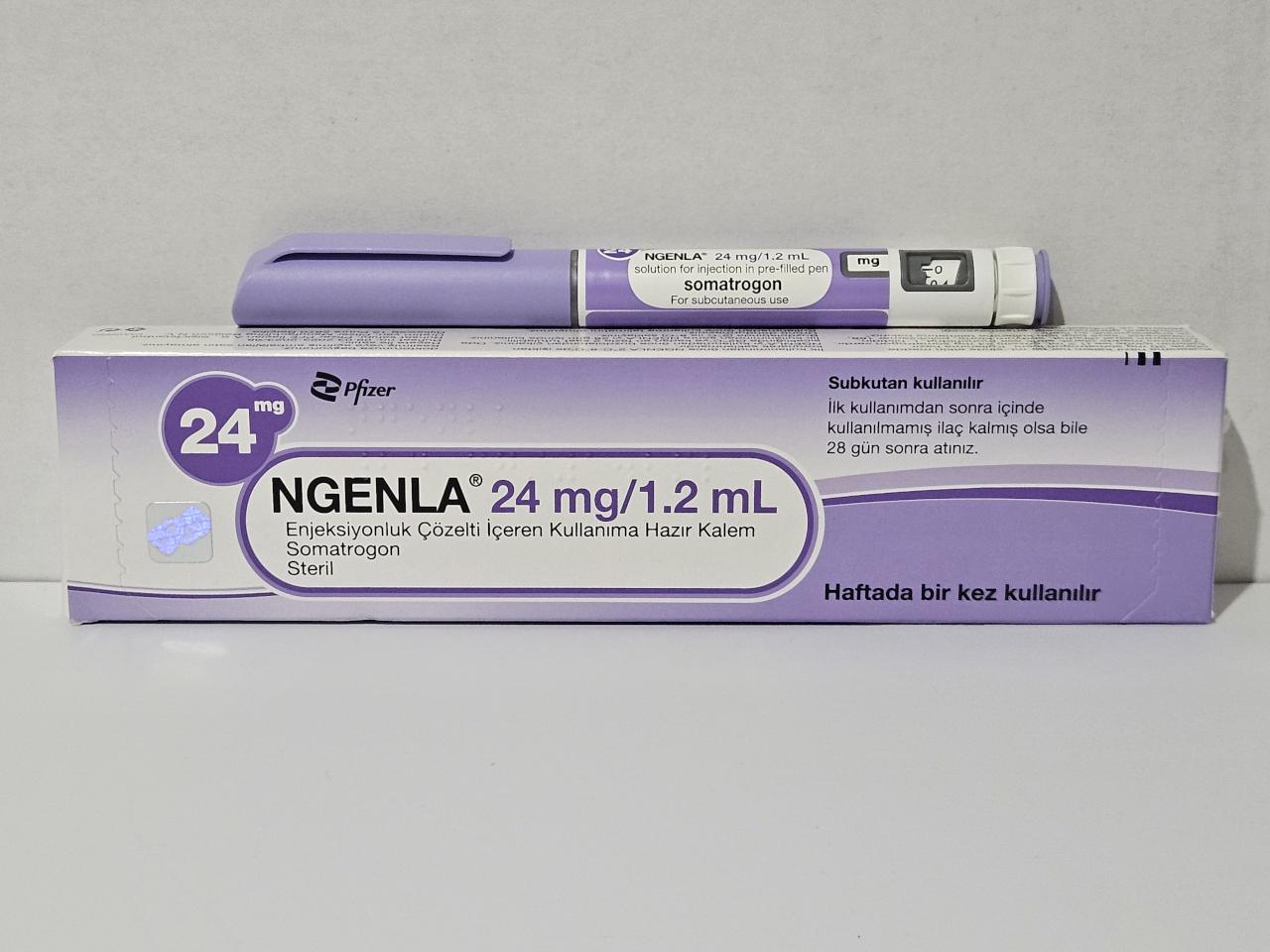(Growth Hormone) Ngenla pen – 24 mg (72 iu) – Pfizer – exp. 09/2027 (shipped from Spain)