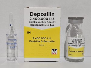 Penicillin G Benzathine - 2.4 iu - Menarini - exp. 02/2027 (shipped from Spain)