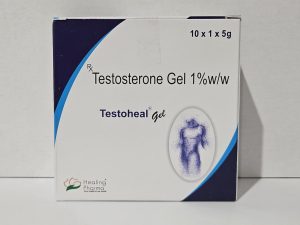 Testosterone Gel – 10 sachets (5g per sachet) – Heal Pharma – exp. 2028 (shipped from Spain)